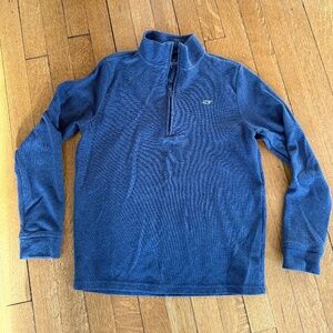 Boys Vineyard Vines Quarter Zip – Size Large (14) – Blue